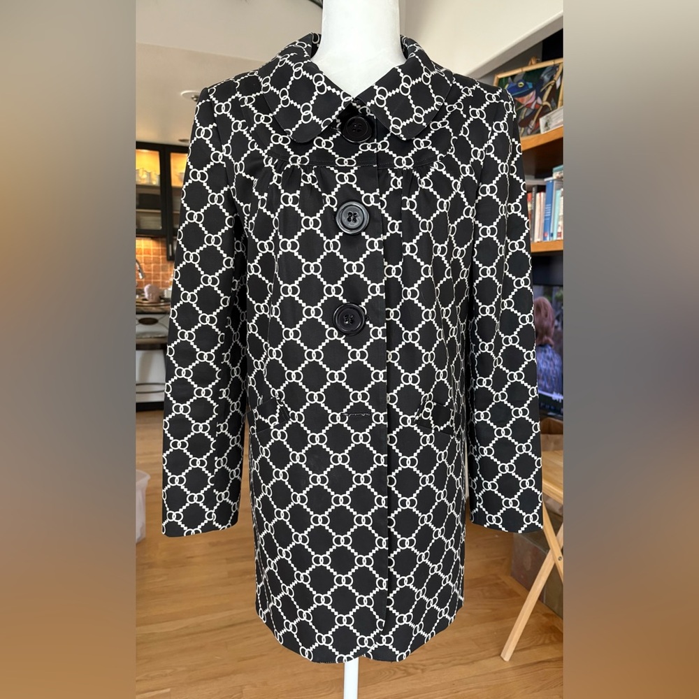 Black and White Jacket by S & D, Size M